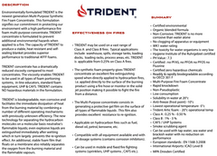 Trident Multi Purpose Foam Concentrate (Per Litre)