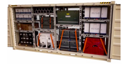 Compact fire station for remote site work - Containerized (TriCon)